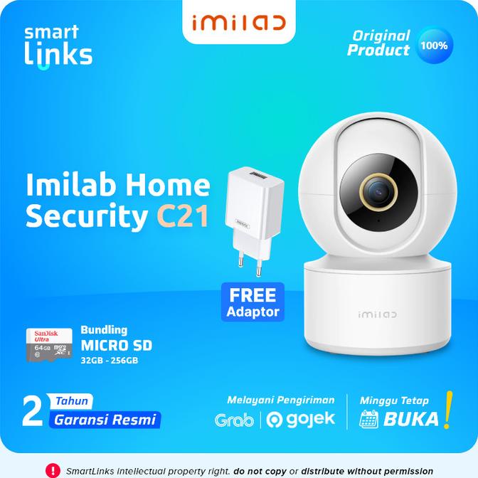 Imilab C21 Home Security Camera 2.5K Night Vision 360 Ip Camera Cctv