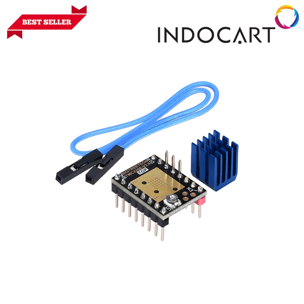 INDOCART Driver-Stepper Motor 3D Printer Bigtreetech TMC2208 V3.0 UART
