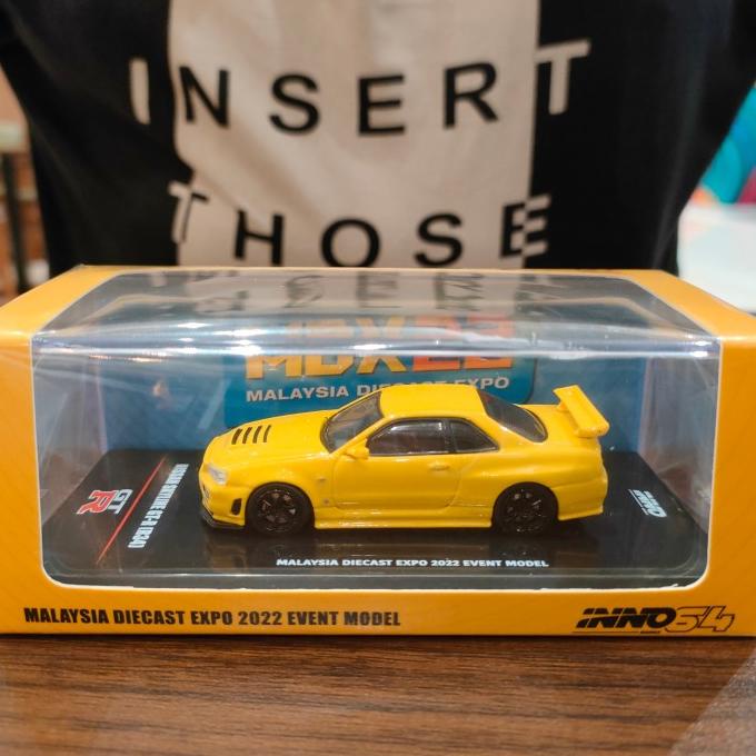 Inno64 Nissan Skyline R34 Malaysia Diecast Expo 2022 Limited ---READY---