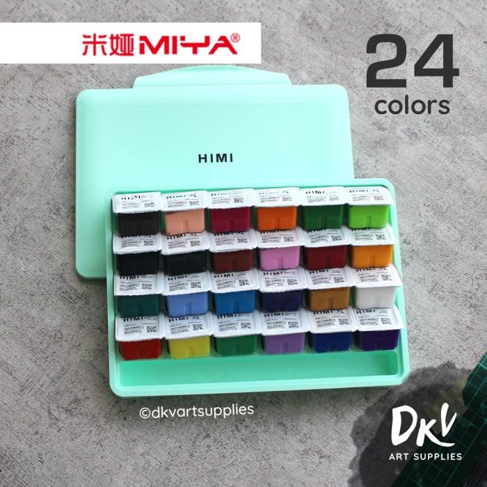 

Terlaris Miya Himi Gouache 24 Warna Colors 30Ml 30 Ml