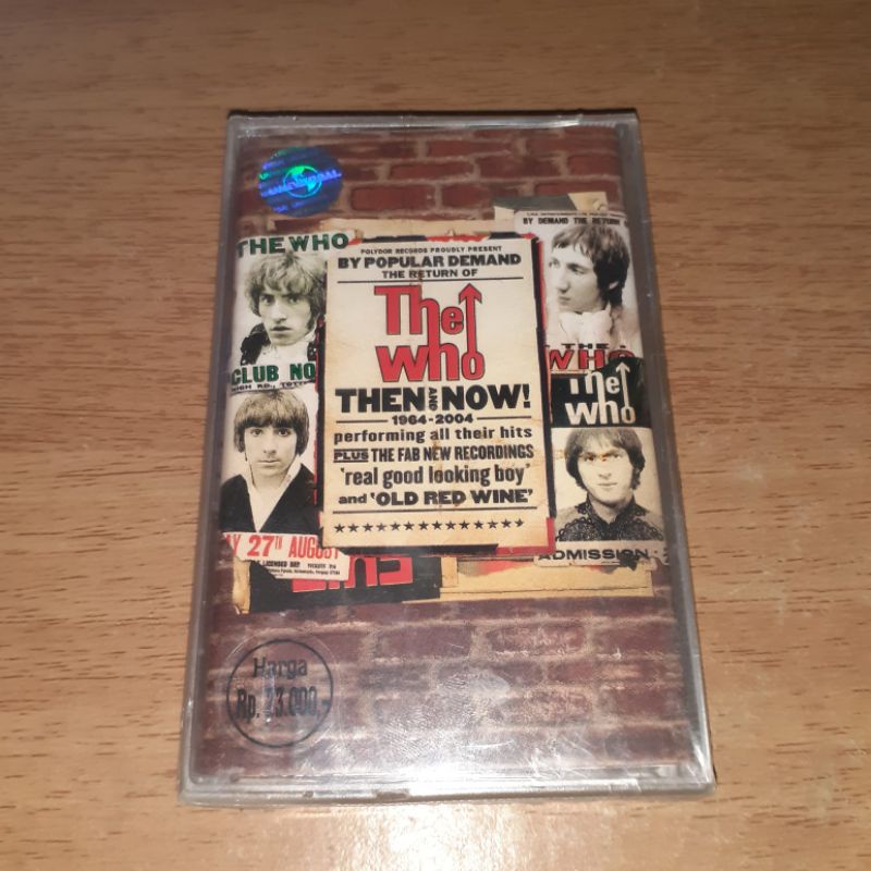 Kaset SEGEL - THE WHO - Then And Now
