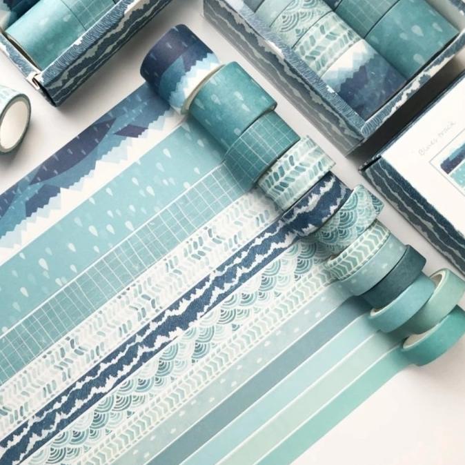 

PROMO Paper Washi Journal Tape Sticker 12pcs/set
