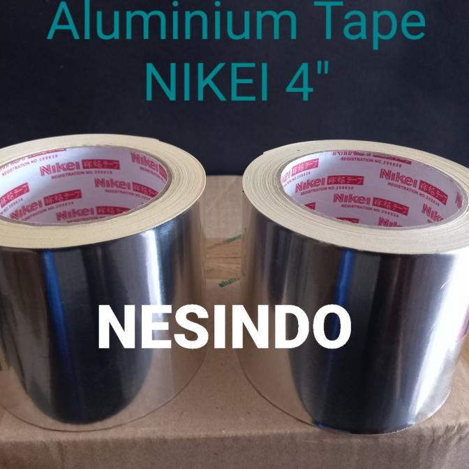 

HARGA DISKON Lakban Aluminium Foil 4 inch Duct Tape Aluminium Tape Nikei