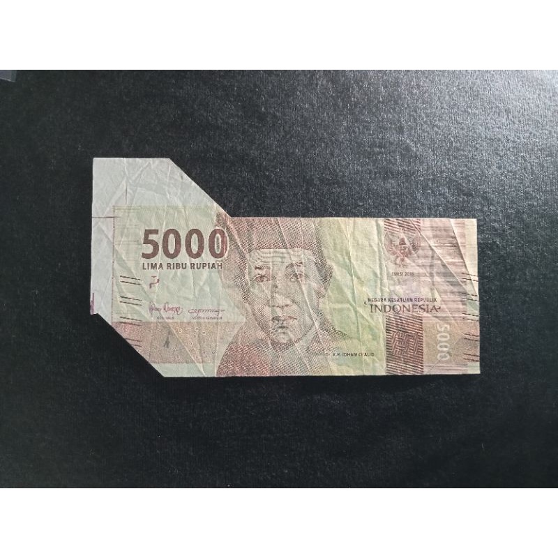 5000 rp miscut ekstrim