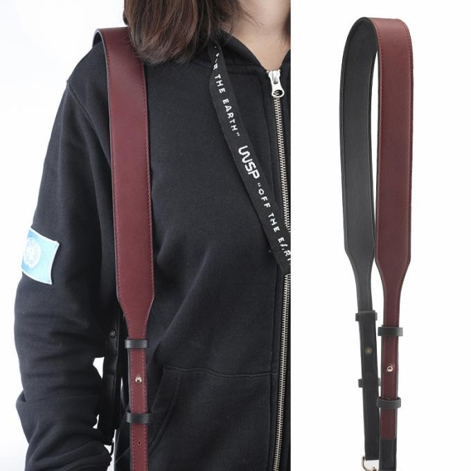 MK Ajustable Leather Bag Strap Two One Strap Tali Tas Panjang Pendek