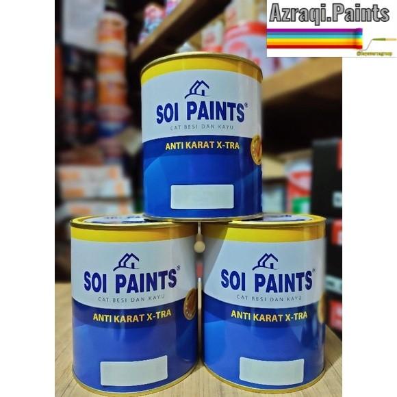 

Terlaris Cat Anti Karat X-Tra "Soi Paints" Besi & Kayu (1Kg)