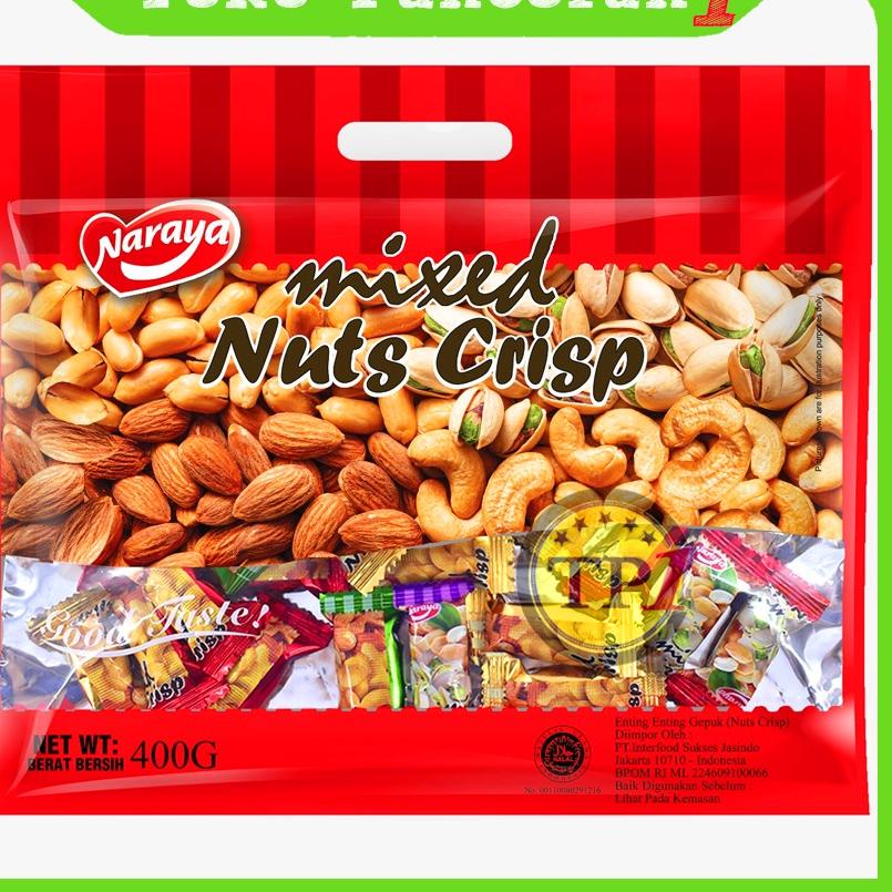 

See More O4a4ZNARAYA MIXED NUTS CRISP Permen MIX NUT Mede Almonds Pistachio 400g