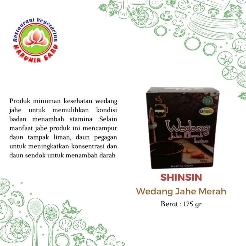 

Big Sale - jahe merah Shinsin Wedang Jahe Merah ,.