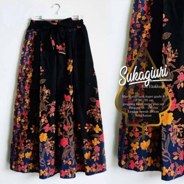 Big Sale ROK BATIK EXLUSIVE ORI / ROK PAYUNG / ROK UMBRELLA Batik Pekalongan