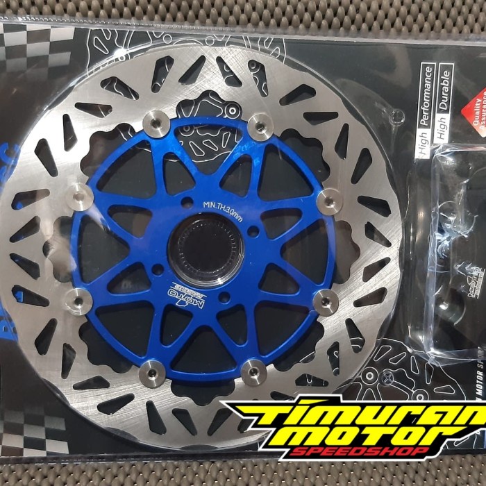 PIRINGAN CAKRAM MOTO 1 300 MM YAMAHA FIZR - JUPITER Z BIRU