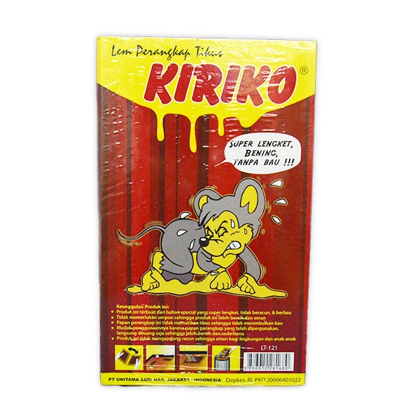 KIRIKO LEM PEREKAT TIKUS 2 PCS LT-121