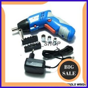 Cordless Screwdriver 4 Volt C-Mart Tools W0024 last stok 54PR23