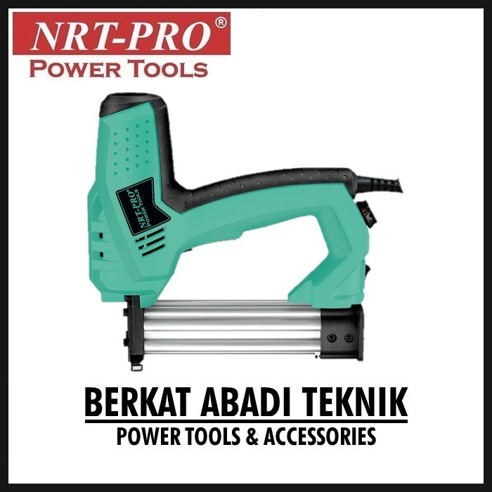 Terlaris Nrt-Pro F304E Mesin Staples Paku Tembak Electric Tacker Gun F-304 E
