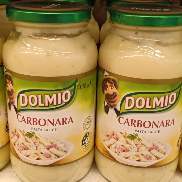 

DELMIO CARBONARA PASTA SAUCE 490gr