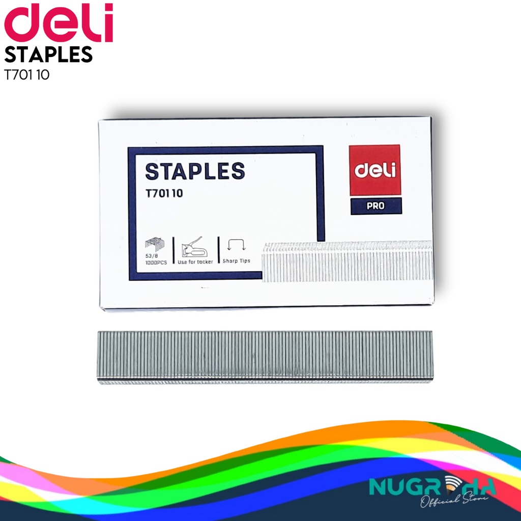 

Isi Staples Deli T70110 / Isi Staples Tembak-Tacker/ Isi Staples 53/8