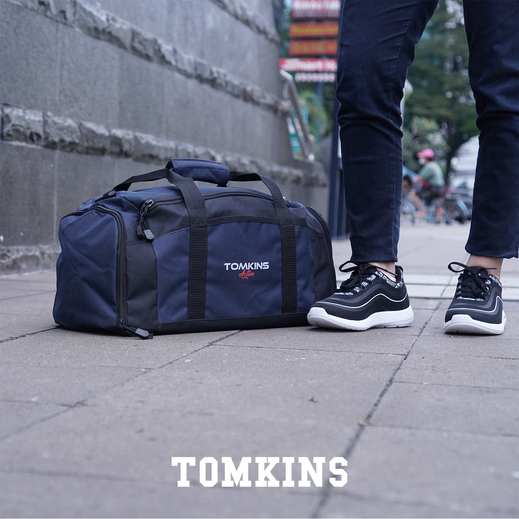 TOMKINS Active 970 Travel Bag / Gym Bag  - NavyRAMAYANA JAKTIM