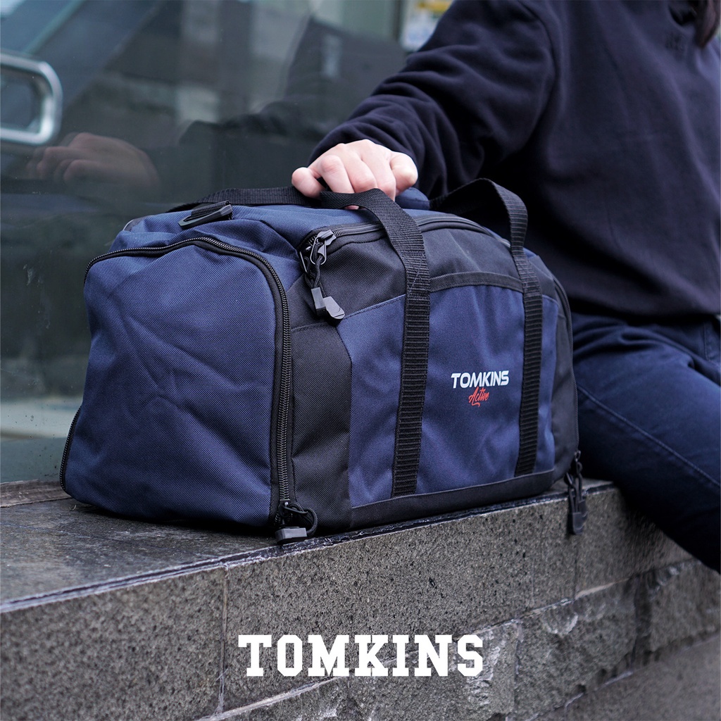 TOMKINS Active 970 Travel Bag / Gym Bag  - NavyRAMAYANA JAKTIM