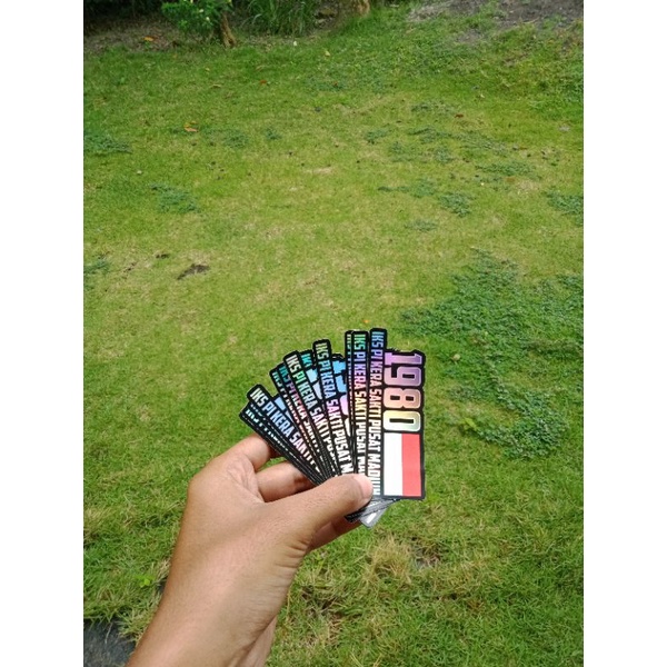 STIKER 1980 IKS PI KERA SAKTI // WAJIB KTA