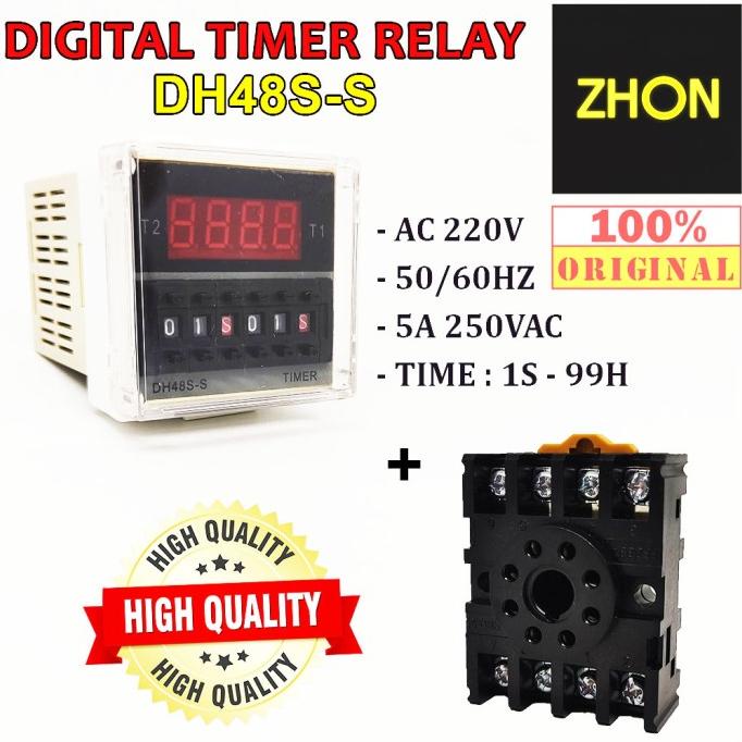 DIGITAL TIMER RELAY DH48S-S