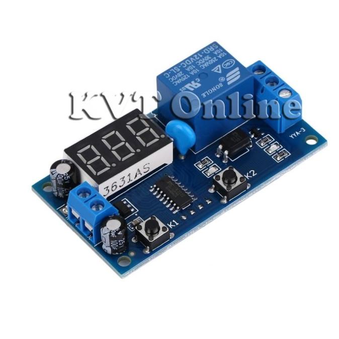 Digital Timer Cycle Delay ON Delay OFF 12V