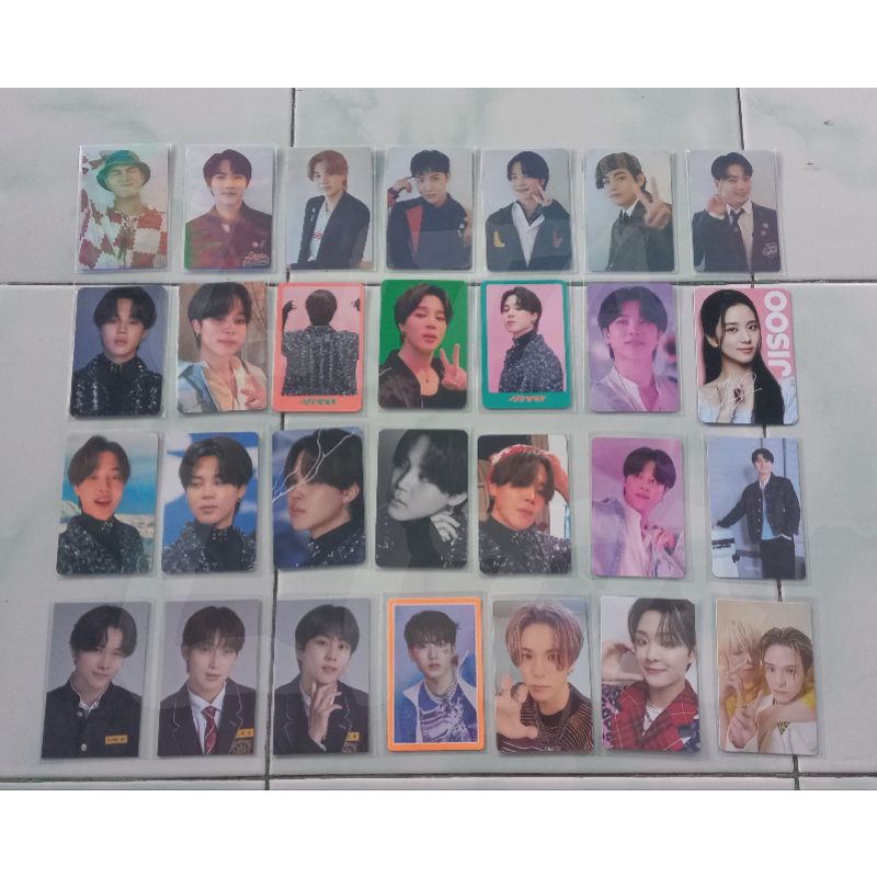 [READY] Jimin taehyung Jungkook namjoon seokjin jhope yoongi Dicon 101 102 Treasure deep blue jihoon