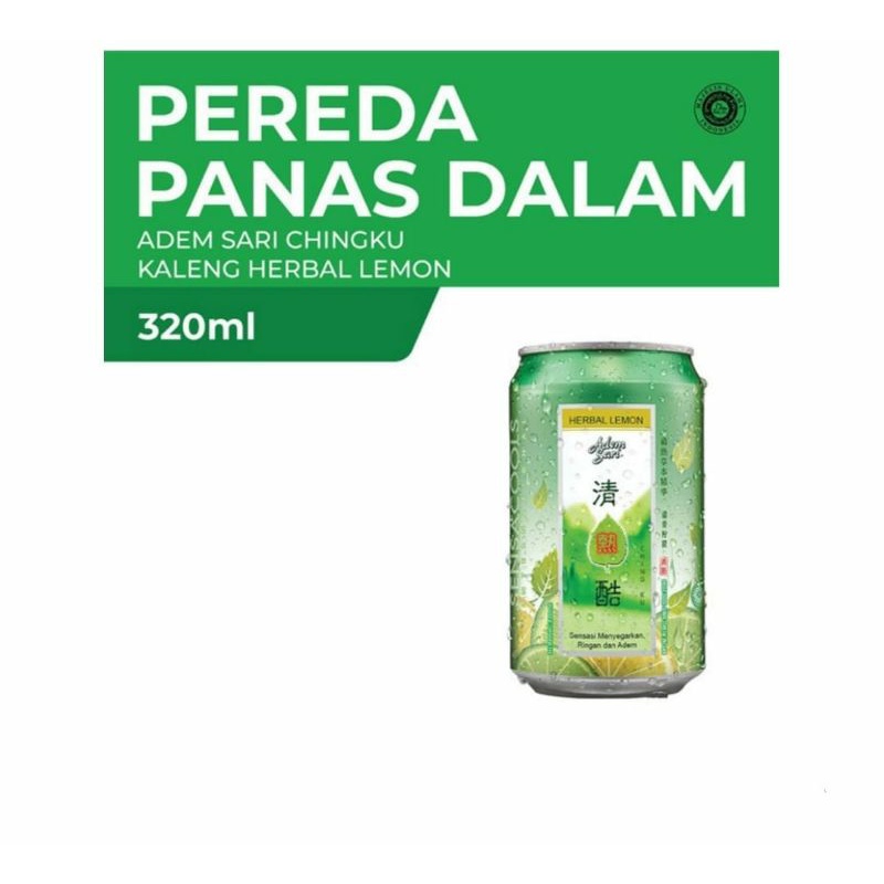 

Adem Sari Ching Ku Kaleng 320ml Herbal Lemon