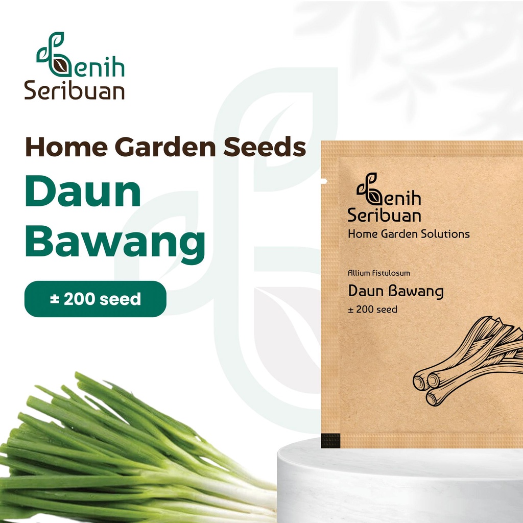 Benih Seribuan - Bibit Sayuran Daun Bawang Unggul Premium