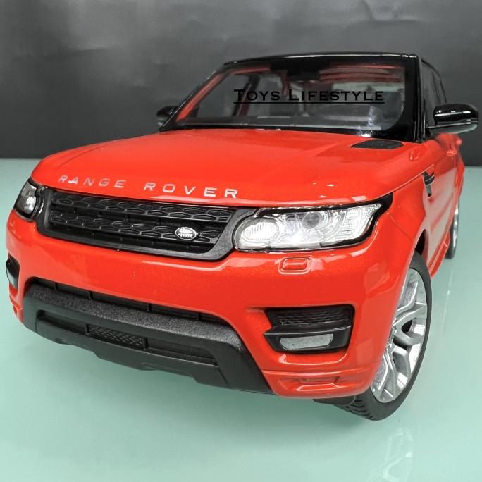 Welly Diecast - Range Rover Sport Skala 1:24 (Oranye)