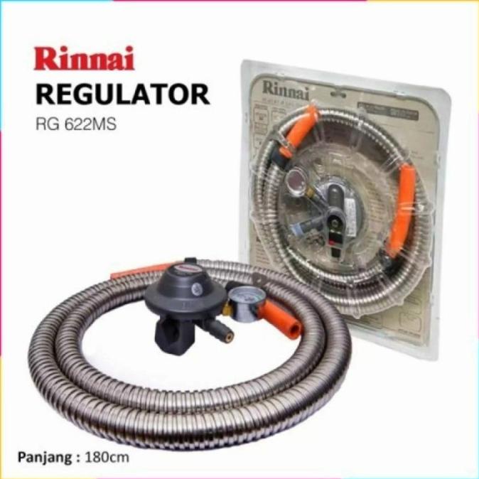 selang gas regulator meter rinnai