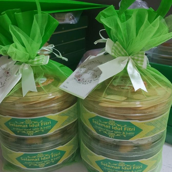 

Hampers Premium Nastar Lidah kucing isi 2 toples @500gr