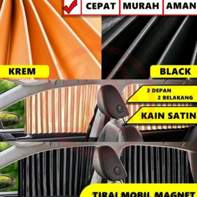 Tirai Jendela Mobil Hordeng Mobil Spin Premium Universal