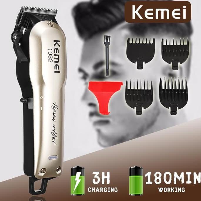 Alat Cukur Rambut Kemei Km 1032 Clipper Kemei Km1032 Professional Kalistha26