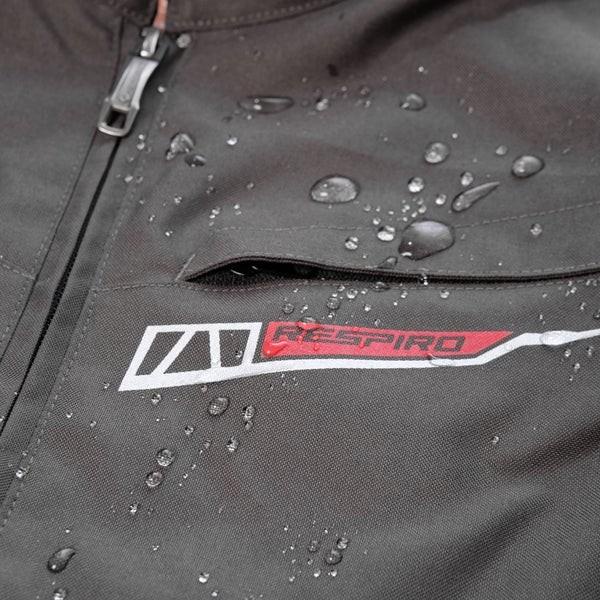 Respiro Velocity Vent R3 Black/Charcoal | Jaket Motor Touring Pria