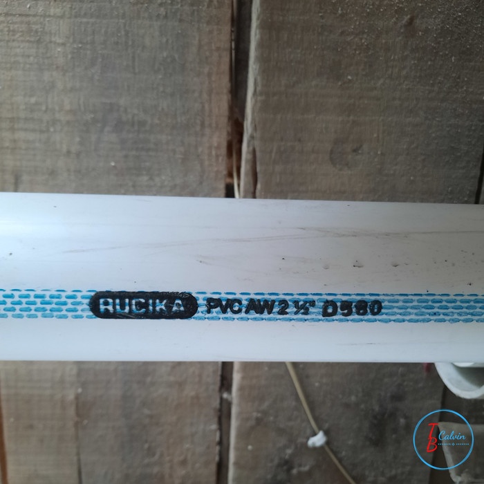 Terlaris Pipa Pvc 2 1/2 Inch Rucika Wavin (Aw) Per Batang / Pipa Pvc 2,5 Inch