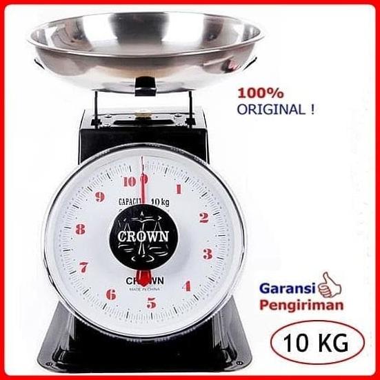 Timbangan Duduk Timbangan Buah 10 Kg Crown