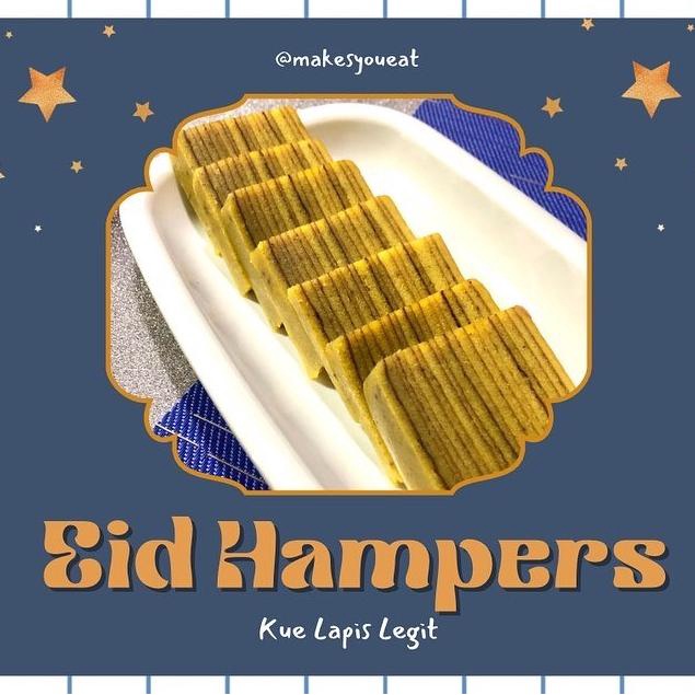 

Lebaran - Eid Hampers Kue Lapis Legit Idulfitri