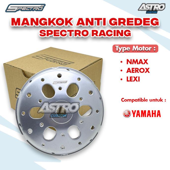 Mangkok Ganda Spectro NMAX 155 AEROX 155 LEXI 125 Upgrade CVT Astro