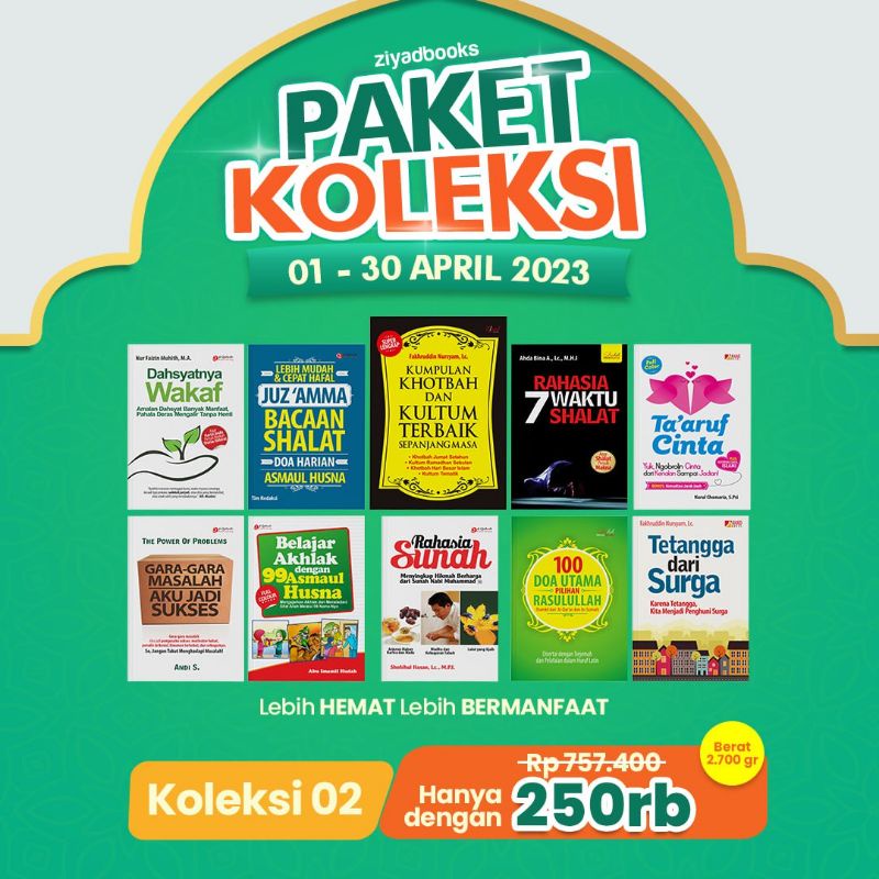 

paket koleksi buku, koleksi 2