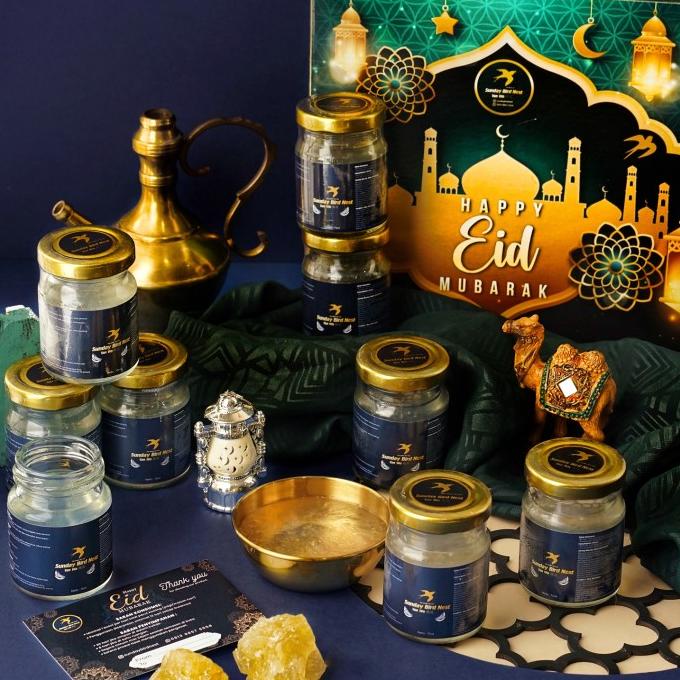 

Hampers Minuman Sarang Burung Walet Isi 4 Jar / 6 Jar / 9 Jar