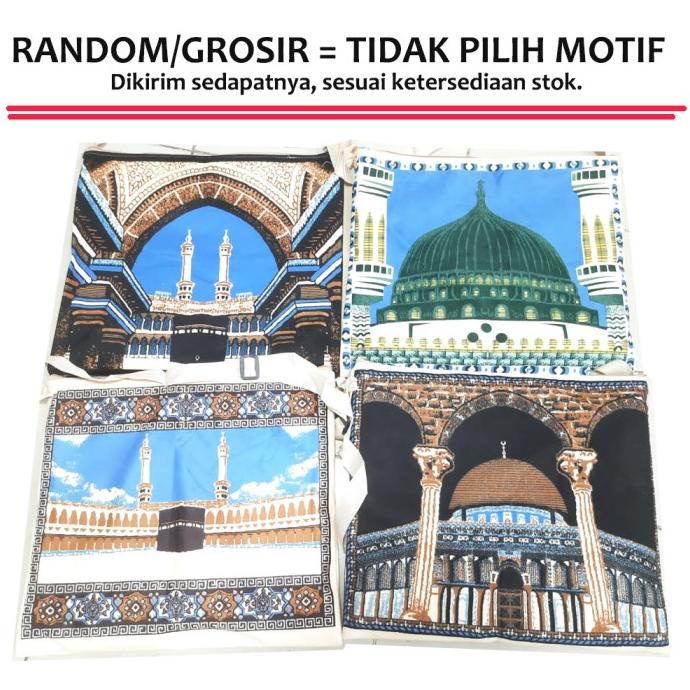 Sajadah Tas suede/beludru (Halus & Tebal) - Sajadah Grosir Murah Turki