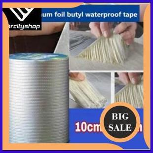 

Lakban Aluminium Foil 10cm x 5m Lakban Anti Bocor Anti Air Waterproof last stok 54PR23