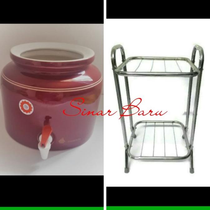 GUCI AIR/GUCI KERAMIK GALON+KAKI GUCI STEANLESS/MOTIF POLOS/WRN RANDOM