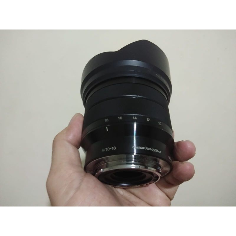 lensa Sony 10-18mm full set mulus
