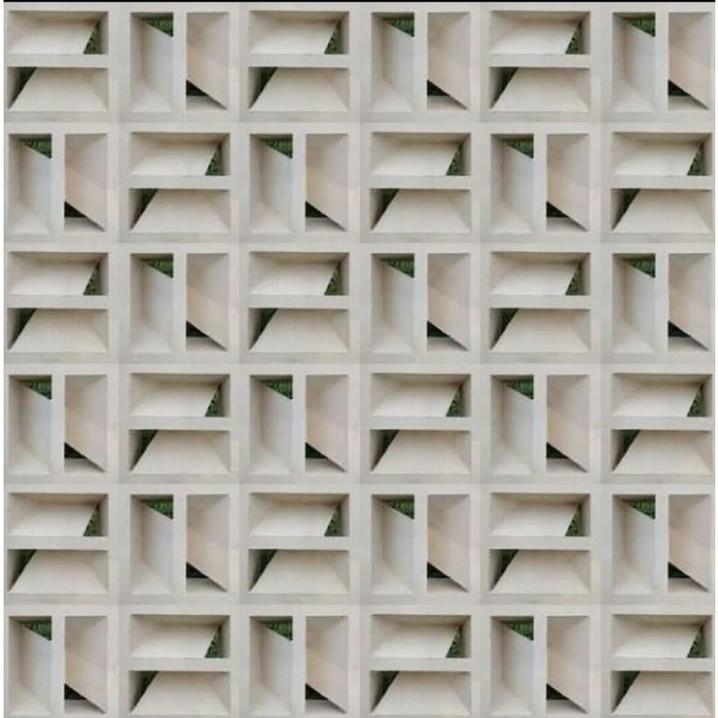 Roster beton minimalis/roster minimalis/roster Anti Tampias/roster motif kupu kupu