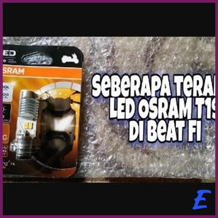 [Mlk] Lampu Osram Depan Motor Beat T19 Ori Mm