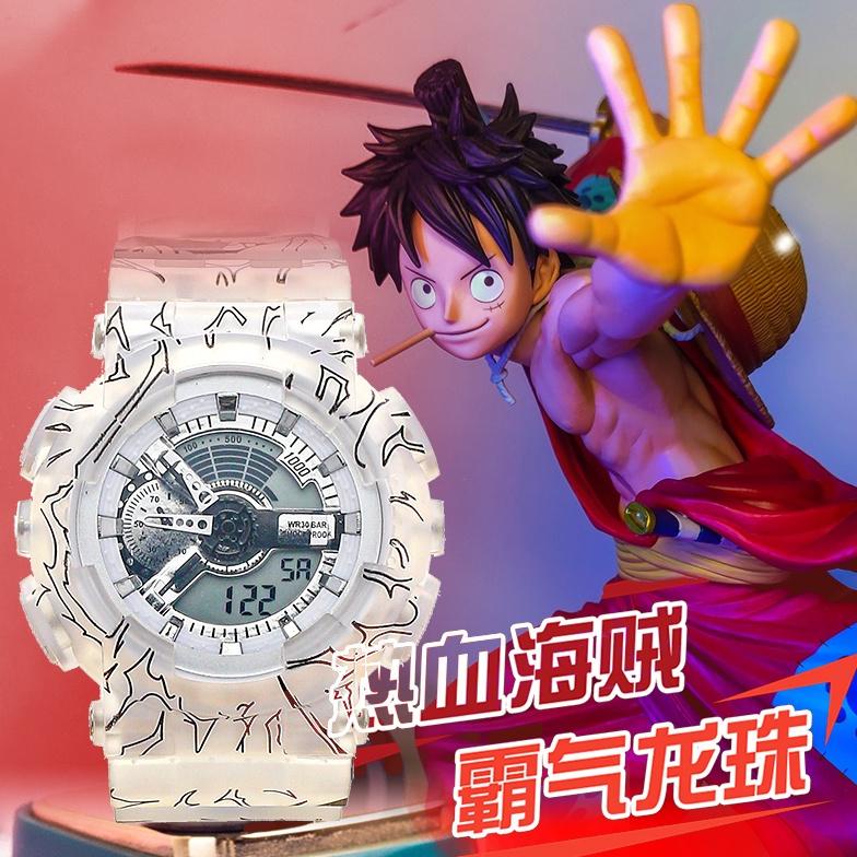 Big Sale - Jam Tangan Pria Asli Jam Tangan Pria G-SHOCK X ONE PIECE LUFFY ANIME ORIGINAL CASIO FULL 