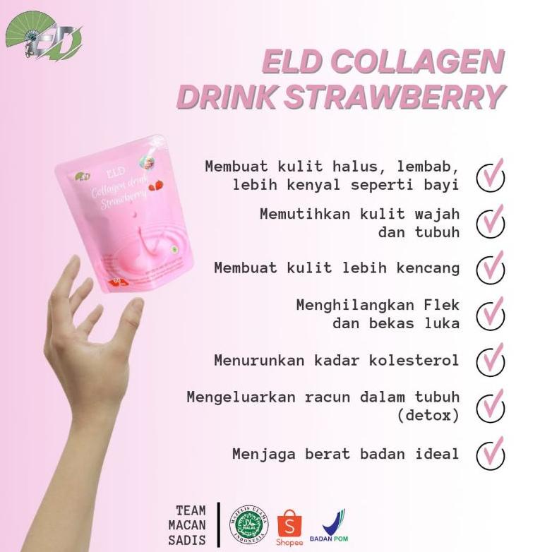 

Trendy (DAPAT HADIAH) ELD collagen drink original colagen eld !