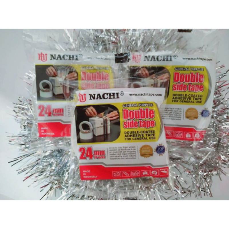 

(PCS) DOUBLE TAPE / DOBEL TIP NACHI 1INCH 24MM