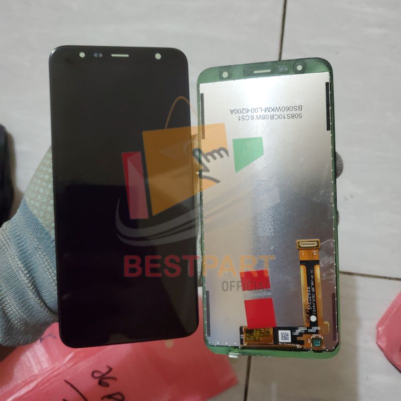 LCD TOUCHSCREEN FULLSET SAMSUNG GALAXY J6 PLUS / J6+ J610 ORIGINAL AMOLED COPOTAN