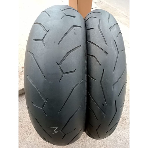 ban moge pirelli diablo rosso2 180/55-120/70-17